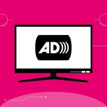 AD icon on computer screen