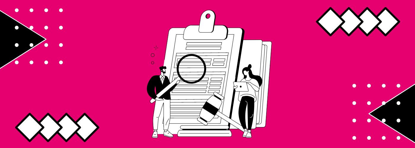 people looking at a legal document
