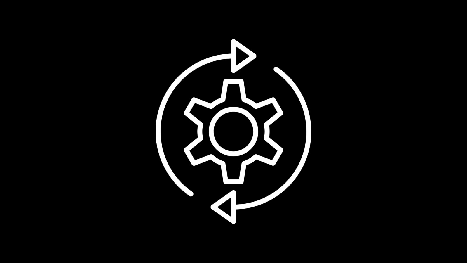 gear inside arrows