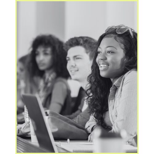 College students in classroom
