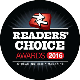 Logo: Streaming Media Readers' Choice Awards 2016